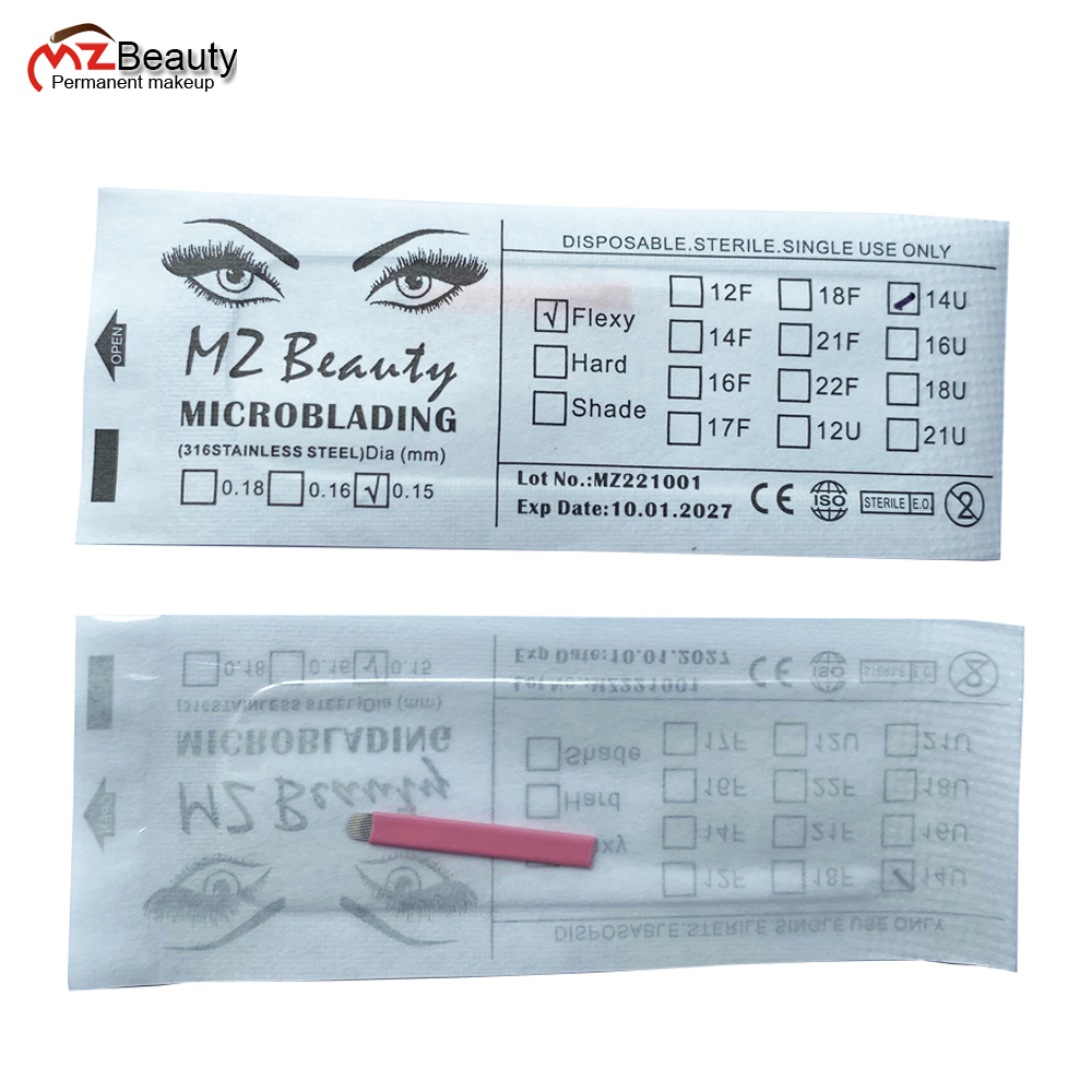 Beauty Makeup Supply - Nano 0.15Mm 14 Hình Chữ U