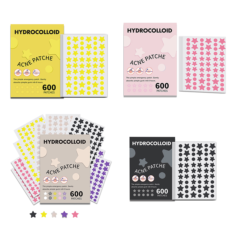 Beauty & Makeup Katia Di Paola - 600Pcs/set Star Pimple Patch Acne Colorful