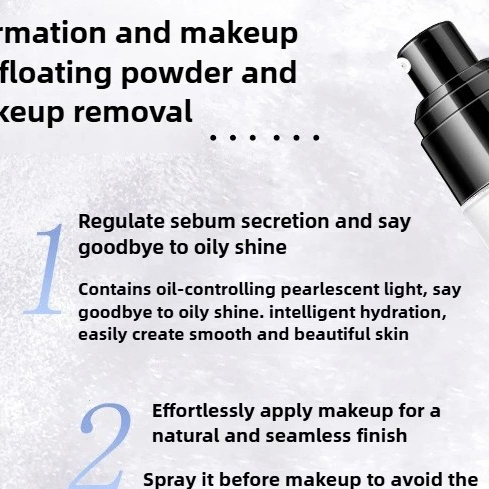 Long Lasting Oil Control Hydra - đánh giá và giá Makeup Fixing Mist