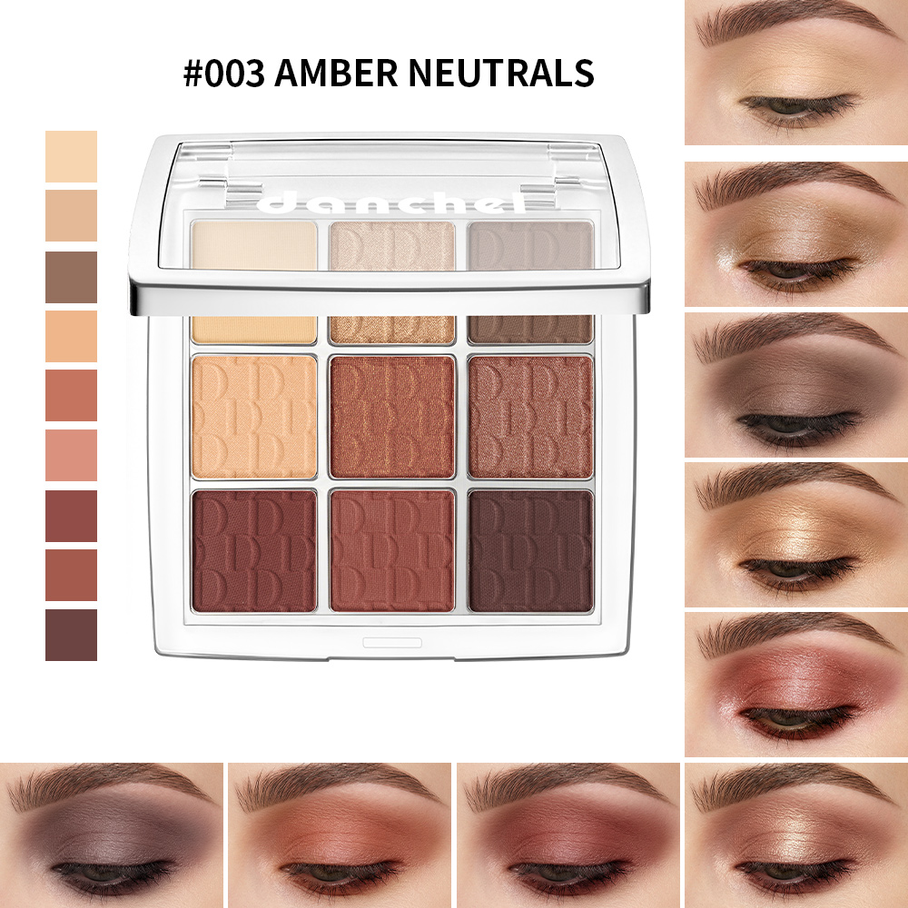 9 Shades Earth Tone Eyeshadow  - đánh giá và giá Beauty Makeup Eyeshadow Palette