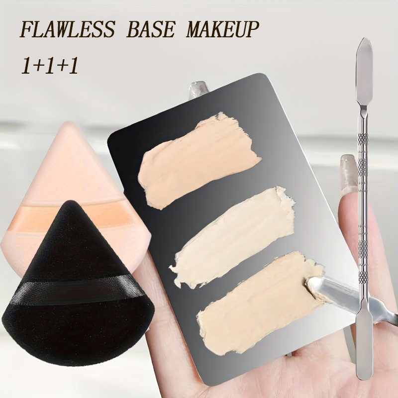 Stainless Steel Makeup Mixer N - đánh giá và giá Beauty Makeup Eyeshadow Palette
