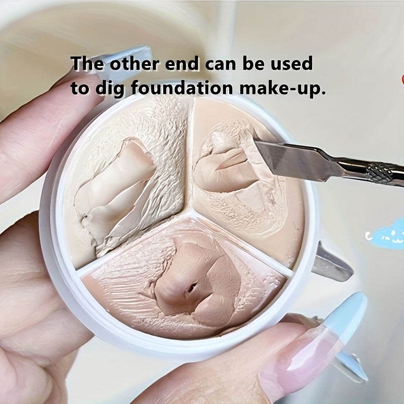 Stainless Steel Makeup Mixer N - đánh giá và giá Beauty Makeup Eyeshadow Palette