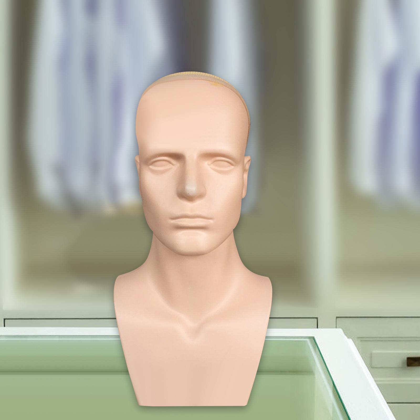 Male Mannequin Head with Shoul - đánh giá và giá Beauty Makeup Training