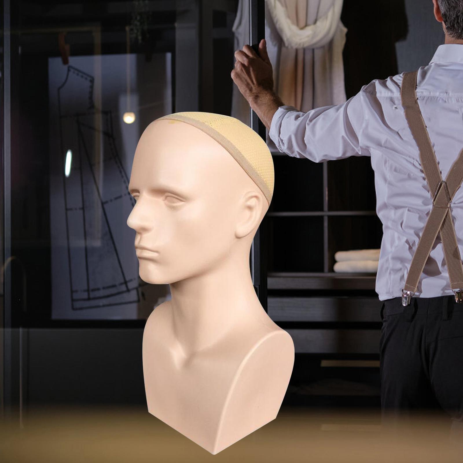 Male Mannequin Head with Shoul - đánh giá và giá Beauty Makeup Training