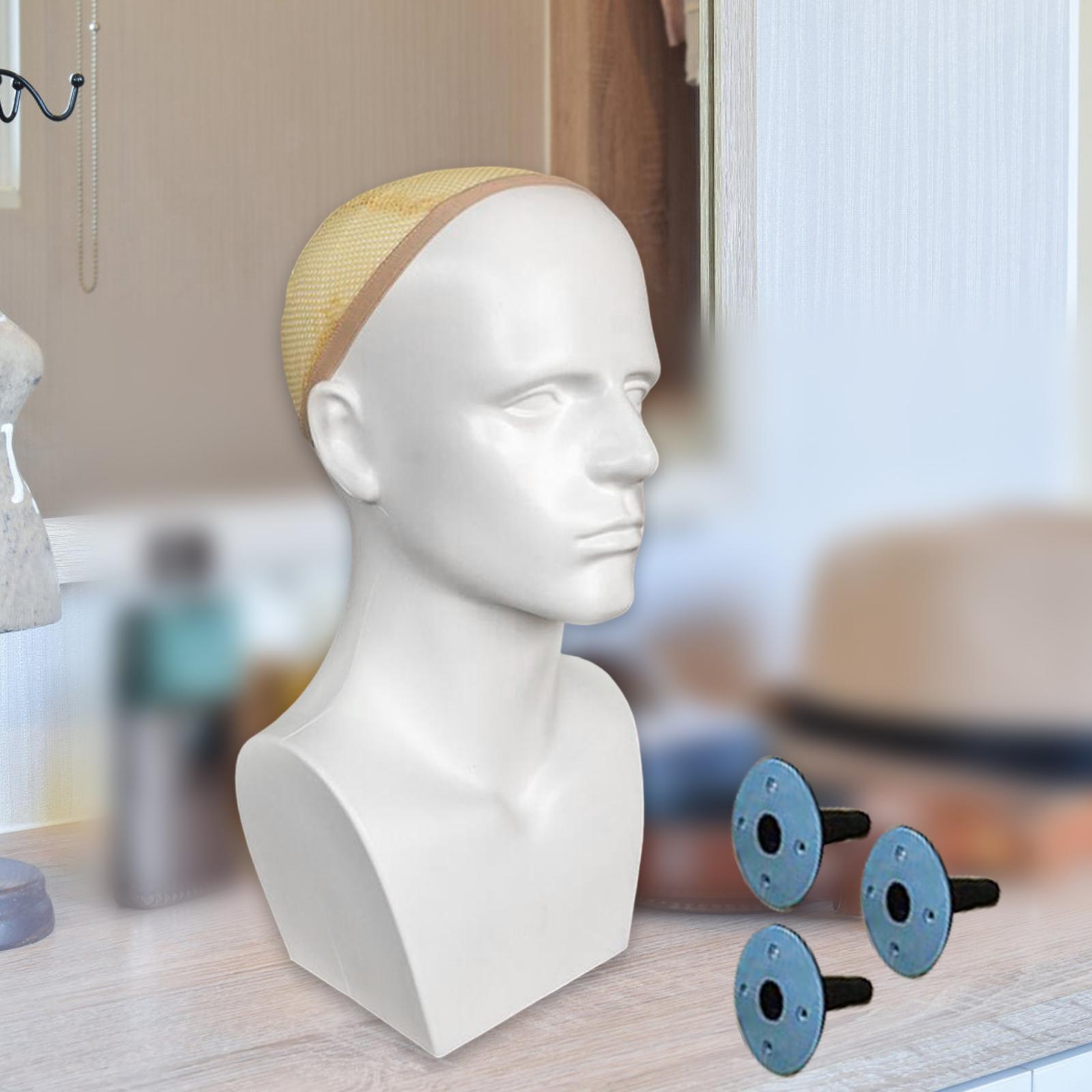 Male Mannequin Head with Shoul - đánh giá và giá Beauty Makeup Training