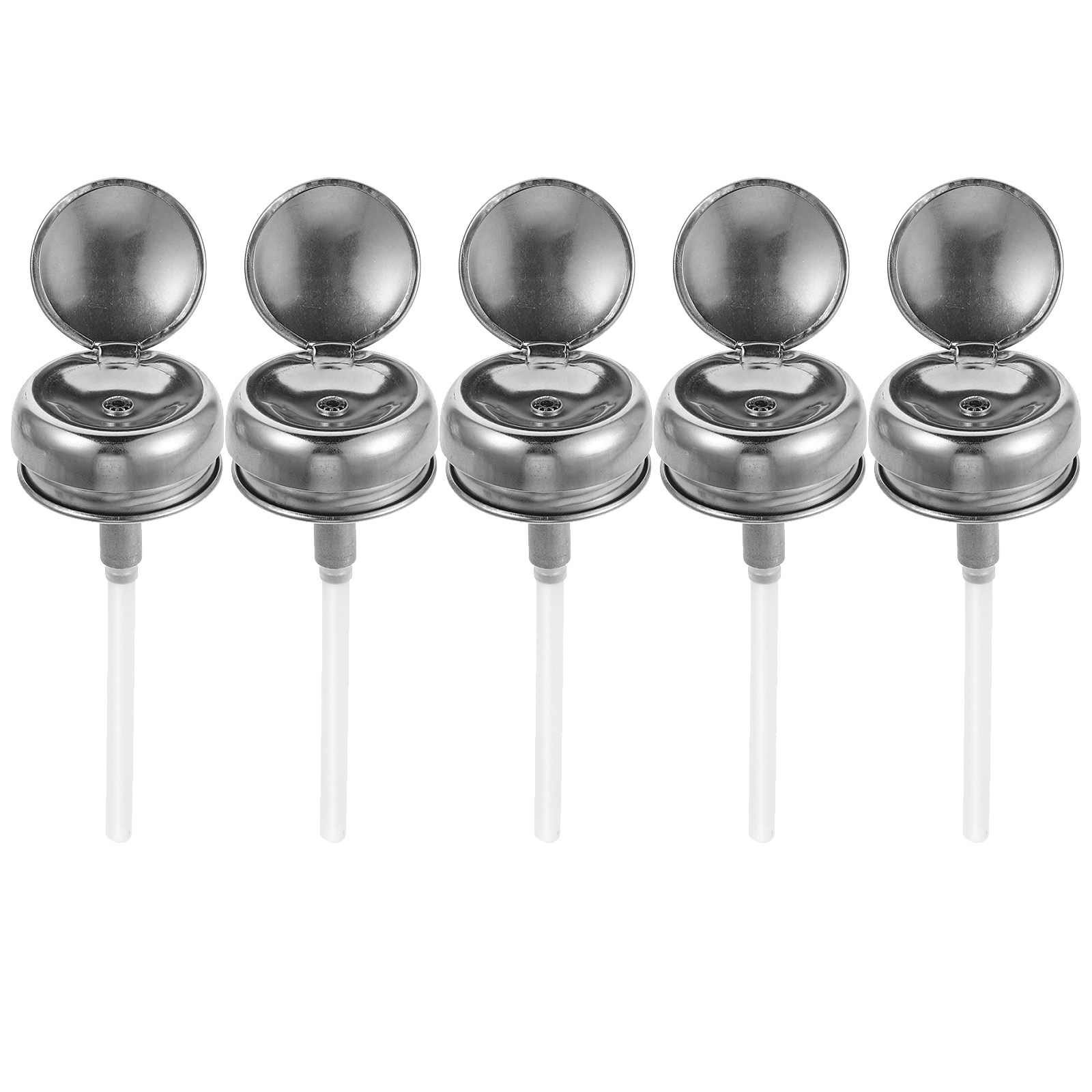 5Pcs Stainless Steel Aluminum  - đánh giá và giá Beauty Makeup Supply