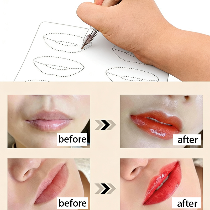 Silicone Tattoo Lips Practice  - đánh giá và giá Beauty Makeup Training
