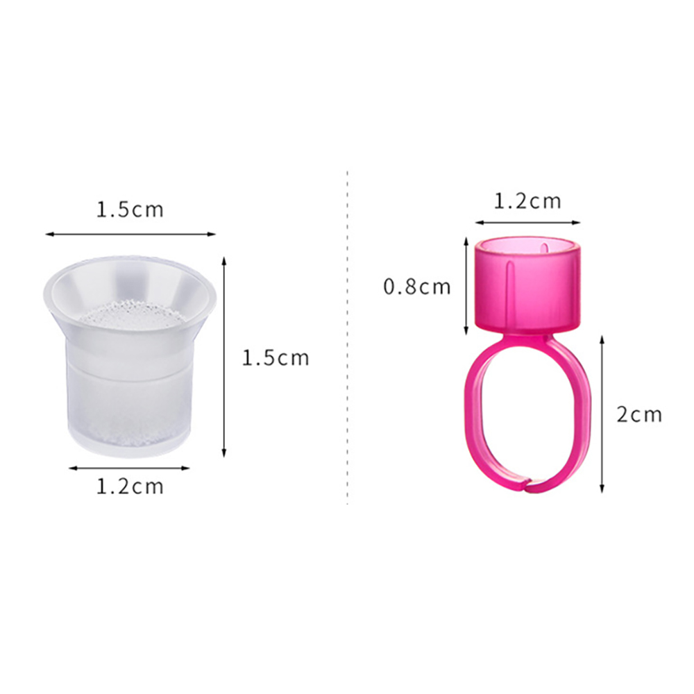 Tattoo Ink Ring Cups Microblad - đánh giá và giá Beauty Makeup Supply