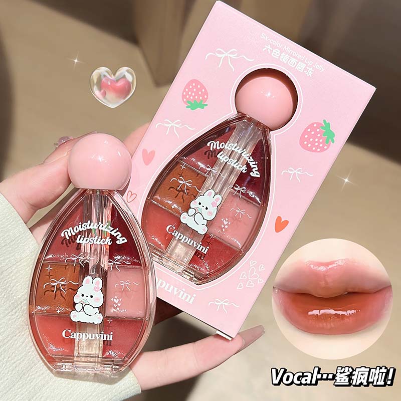 Korean Fashion Six-color Mirro - đánh giá và giá Beauty Makeup Korean