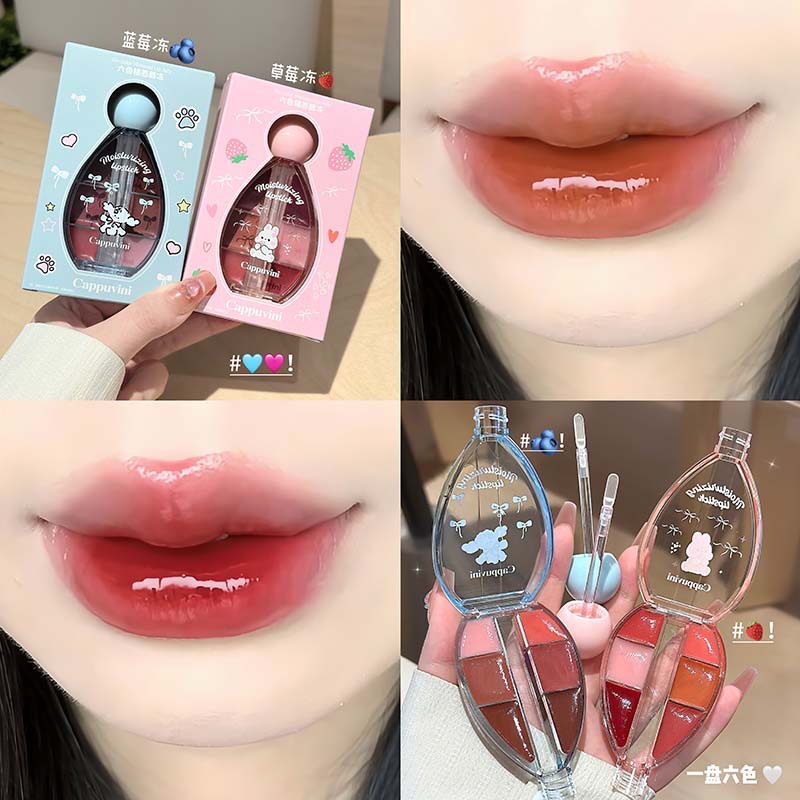 Korean Fashion Six-color Mirro - đánh giá và giá Beauty Makeup Korean