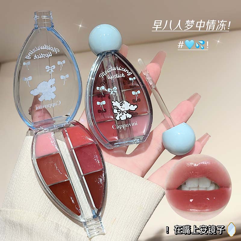 Korean Fashion Six-color Mirro - đánh giá và giá Beauty Makeup Korean