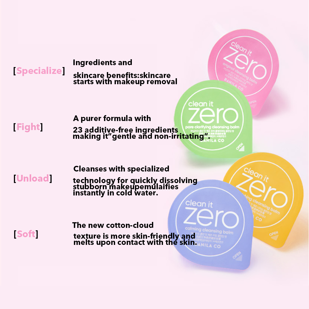 Banila Co Clean It Zero Cleans - đánh giá và giá Beauty Makeup Korean