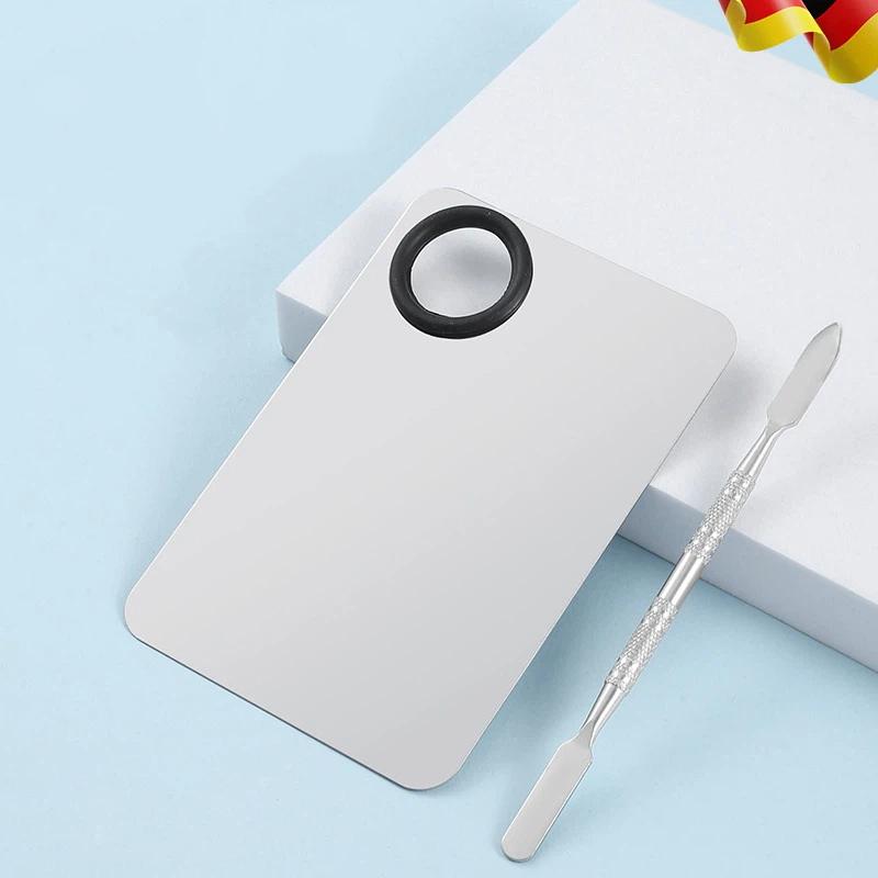 Stainless Steel Makeup Mixing  - đánh giá và giá Beauty Makeup Eyeshadow Palette