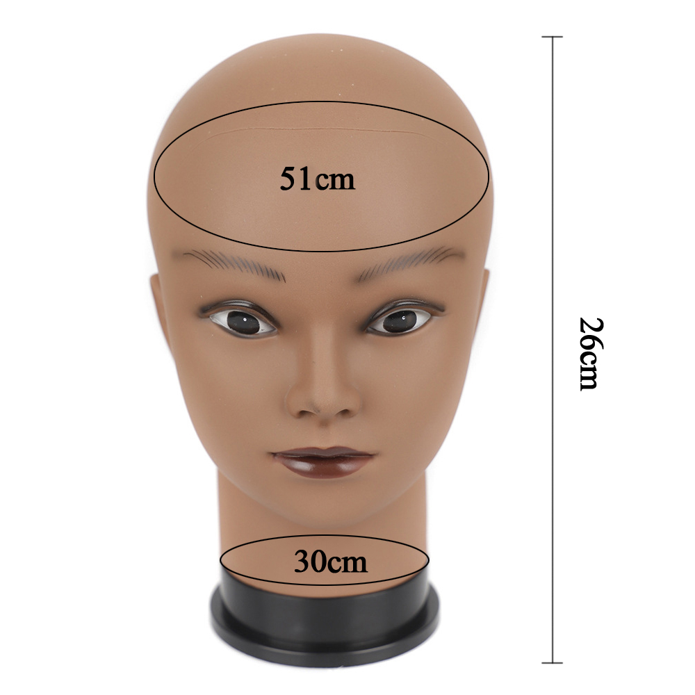 Realistic Female Rubber Head M - đánh giá và giá Beauty Makeup Training