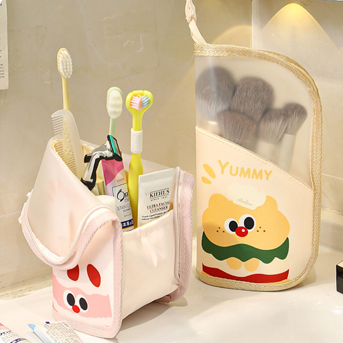 1Pcs Cosmetic Bag Travel Stand - đánh giá và giá Beauty & Makeup Katia Di Paola