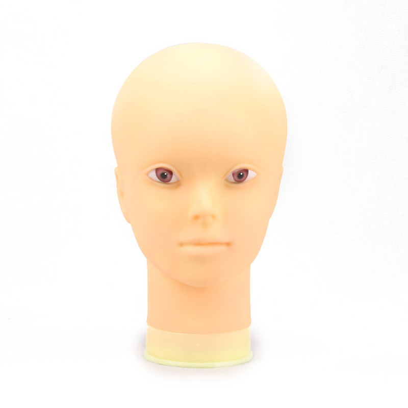 Soft Bald Wig Practice Mannequ - đánh giá và giá Beauty Makeup Training