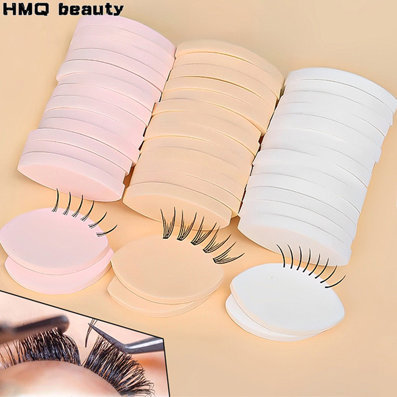50/10pcs Soft Sponge Fake Eyel - đánh giá và giá Beauty Makeup Training