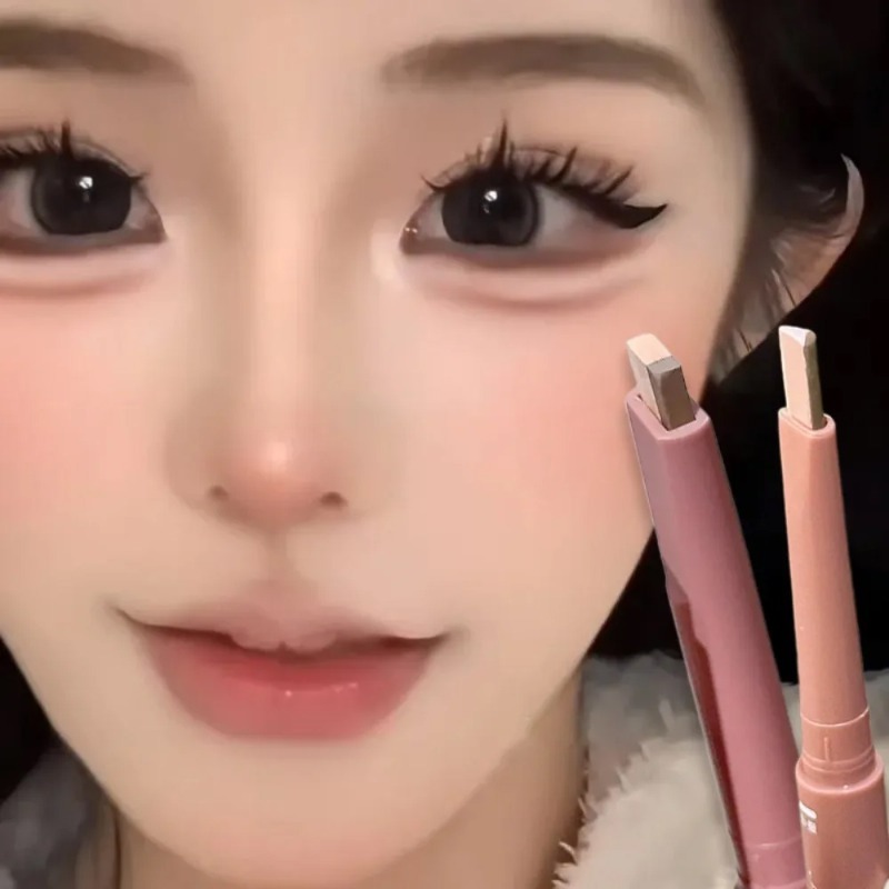 Korean 2in1 Lying Silkworm Pen - đánh giá và giá Beauty Makeup Korean