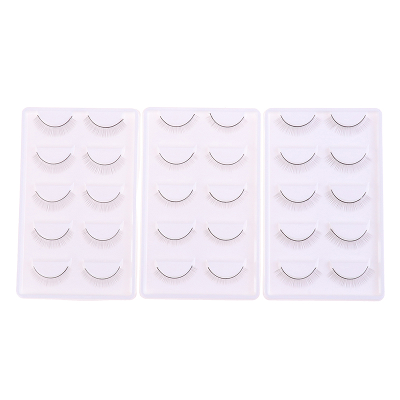 【5Pairs Practice Lashes Eyelas - đánh giá và giá Beauty Makeup Training