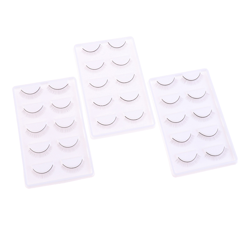 【5Pairs Practice Lashes Eyelas - đánh giá và giá Beauty Makeup Training